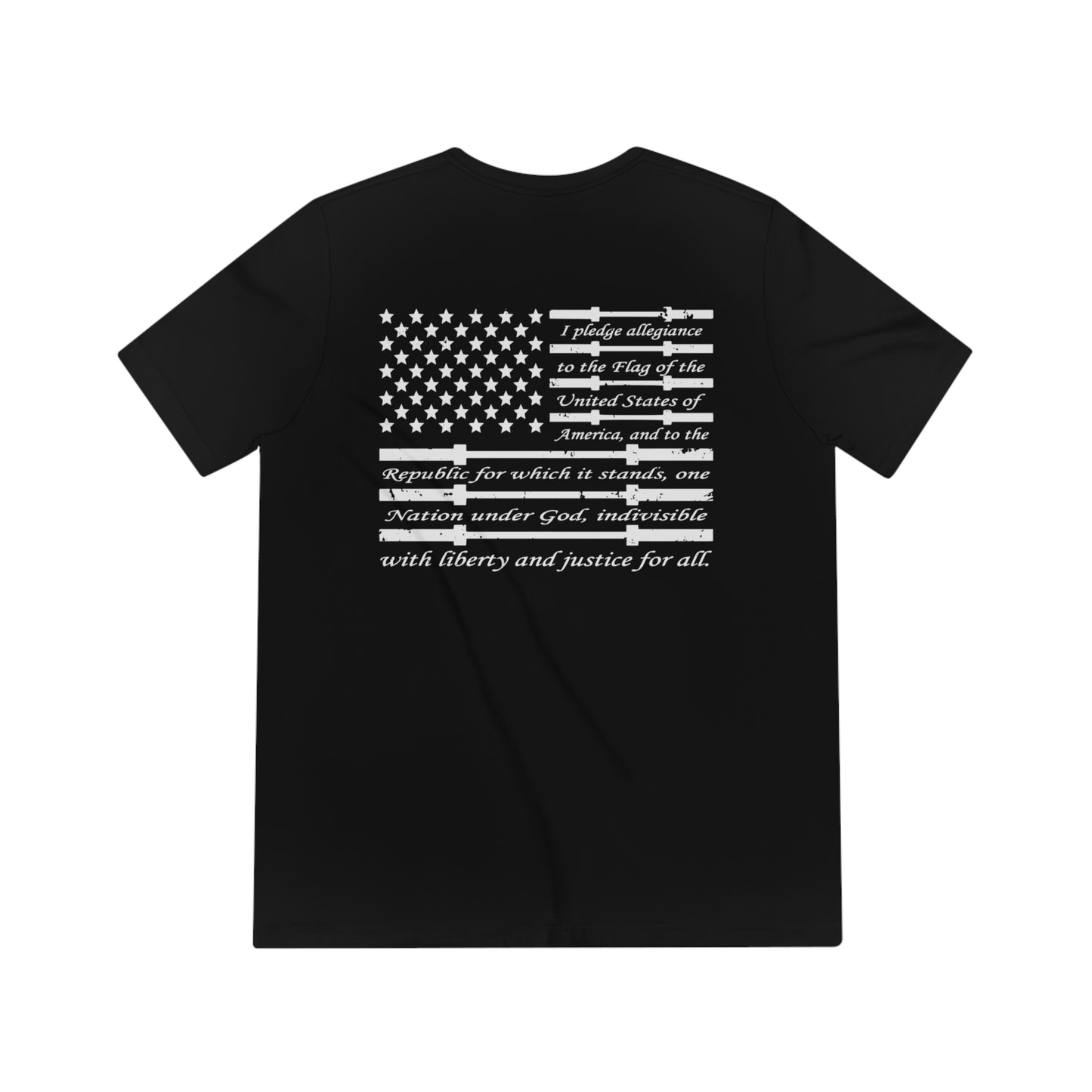 Unisex Triblend Tee - Pledge of Allegiance