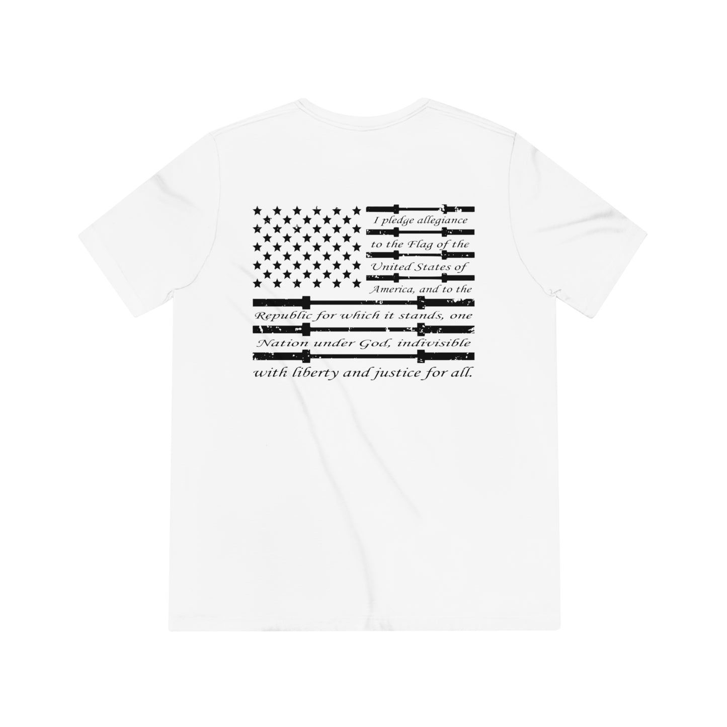 Unisex Triblend Tee - Pledge of Allegiance