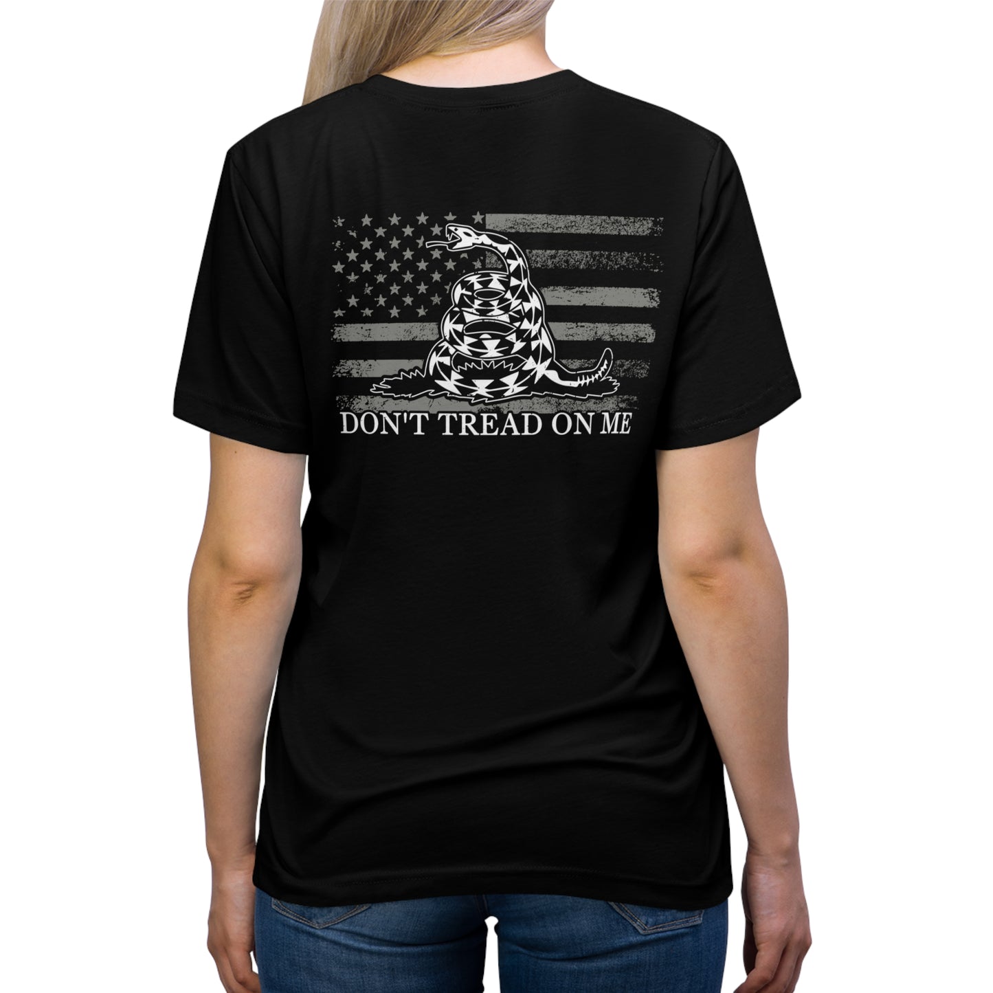 Unisex Triblend Tee - Don’t Tread on Me