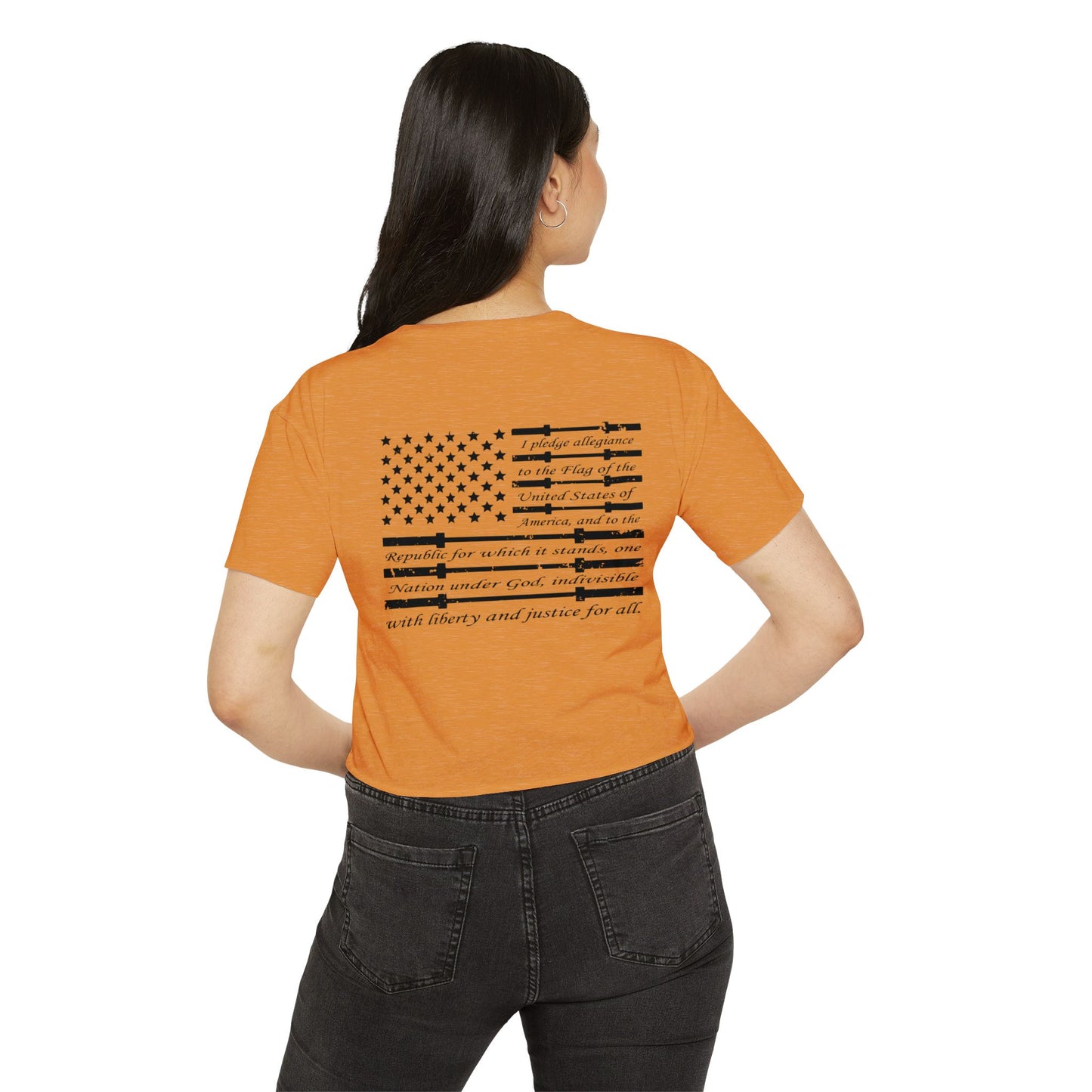 Crop Top - Pledge of Allegiance