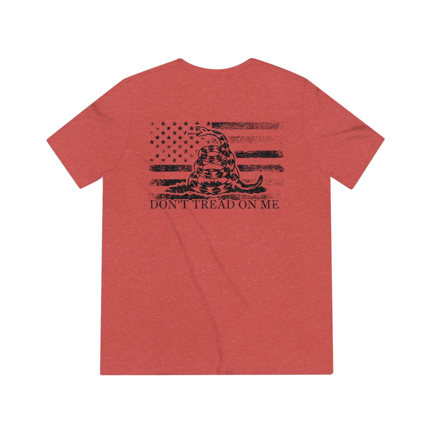 Unisex Triblend Tee - Don’t Tread on Me